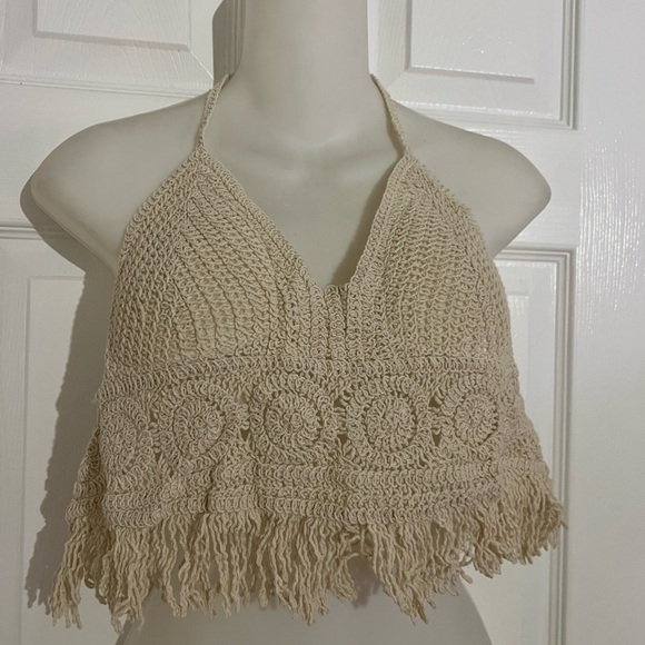 Other - Beach top beige one size fits all